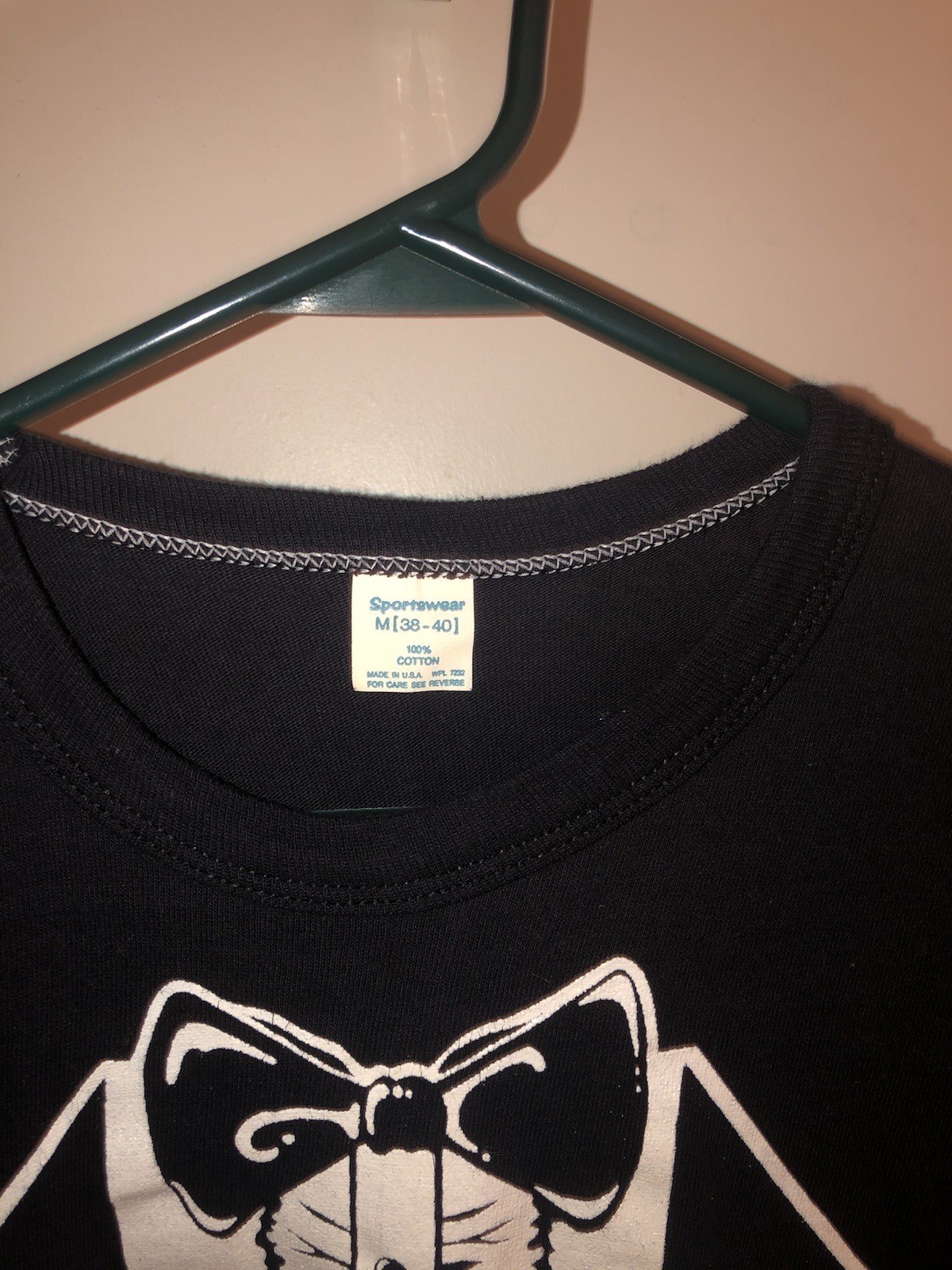 Vintage 1980s Gingiss Formal Wear Tuxedo Tux T-Shirt Novelty Soft Sz S/M gallery