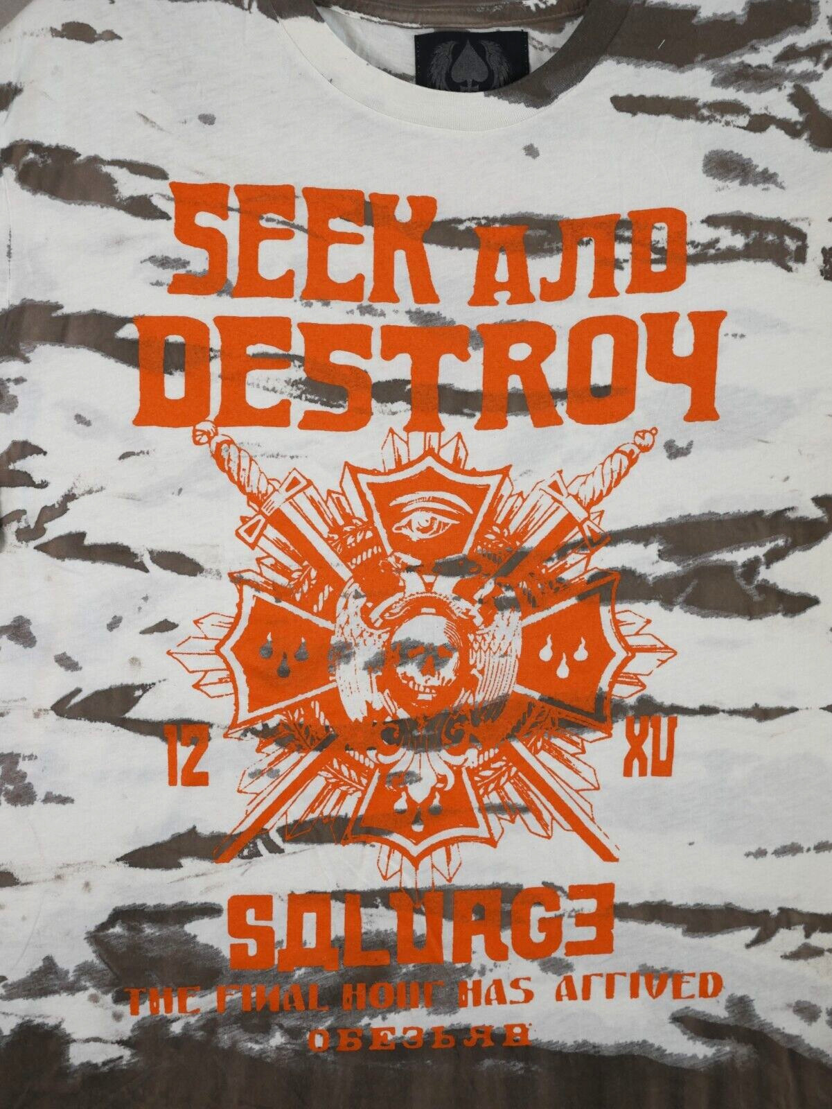 Genuine Vintage Salvage Brand T Shirt "SHOGUN" Rust V51T425 Size XXL gallery