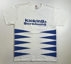 Vintage Kicking & Screaming 2005 Movie Promo Tee Will Ferrell Tiger Print 21×28.