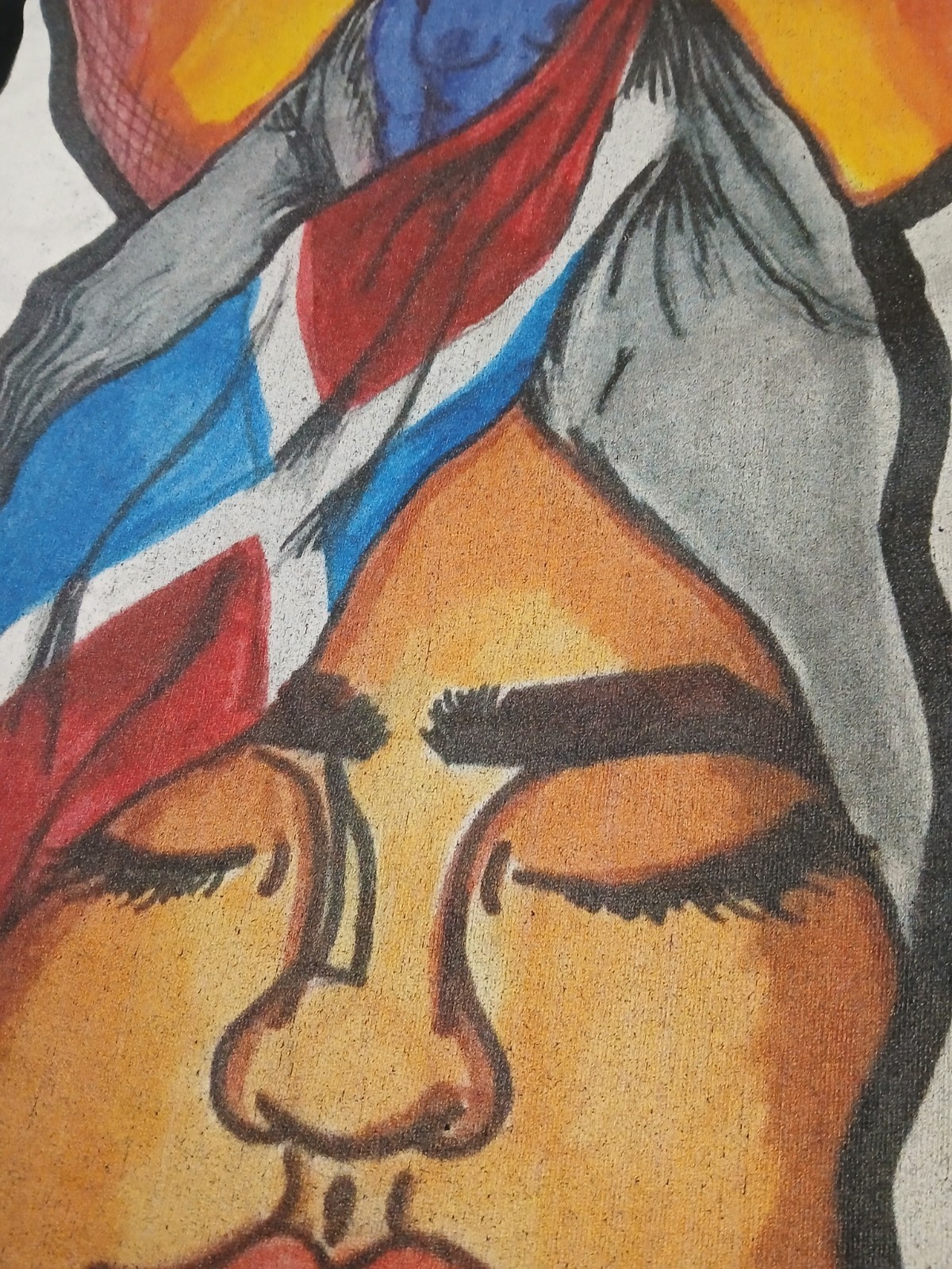 Dominican Republic T-Shirt Size XL Dominican Pride Flag Art Caribbean Shirt gallery