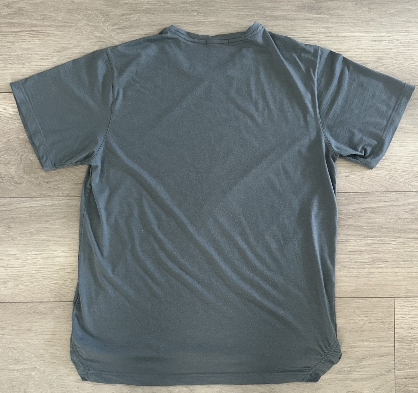 Western Rise Merino Wool Short Sleeve T-Shirt Gray Mens Size XL gallery