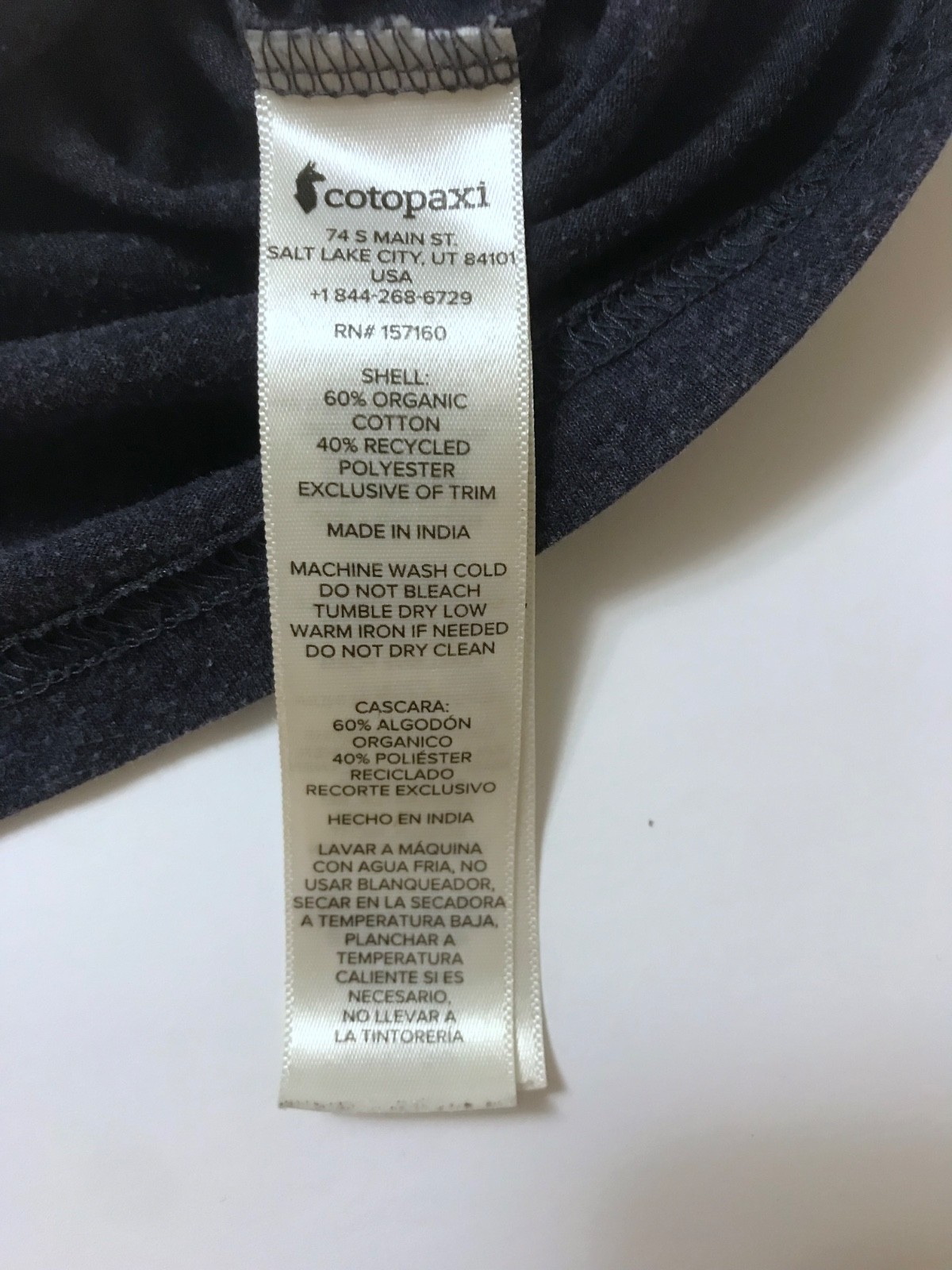 Purple XL T-Shirt COTOPAXI GEAR FOR GOOD Socially Environmentally Conscious gallery