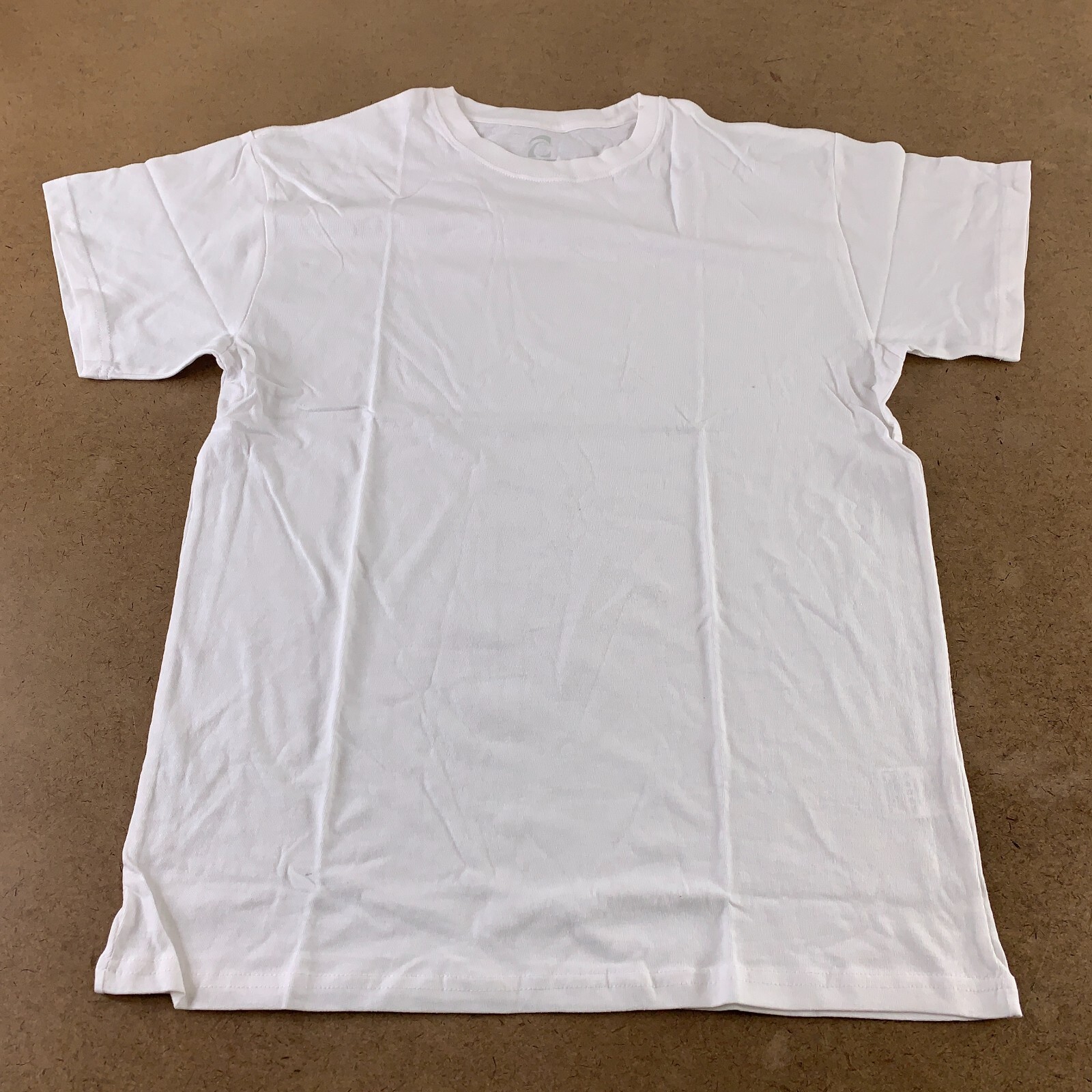 Epic Adult Size Large White 5.6 Ounce Pre-Shrunk Heavy Cotton T-Shirt E140571 gallery