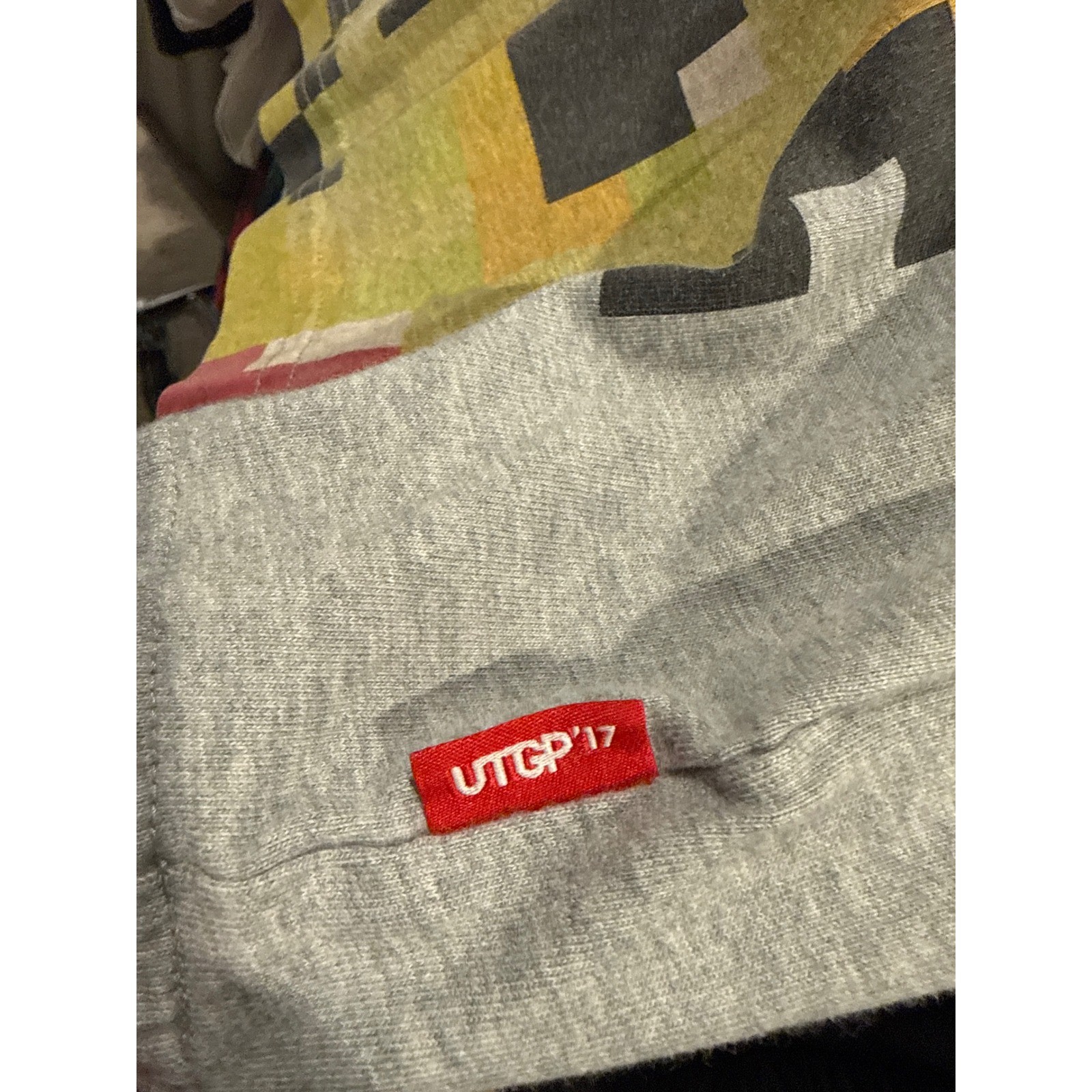 Uniqlo UTGP 2017 Nintendo Pokemon Pikachu Pixel Graphic T-Shirt Gray Small gallery