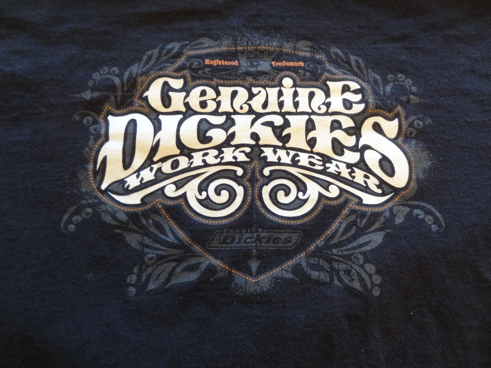 Genuine Dickies Work Wear Graphic T-Shirt Men’s XL Black gallery