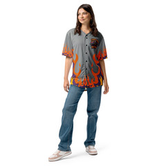 Baseball Jersey | Carolina Reapers | Sports Team Jersey | Gray Variant