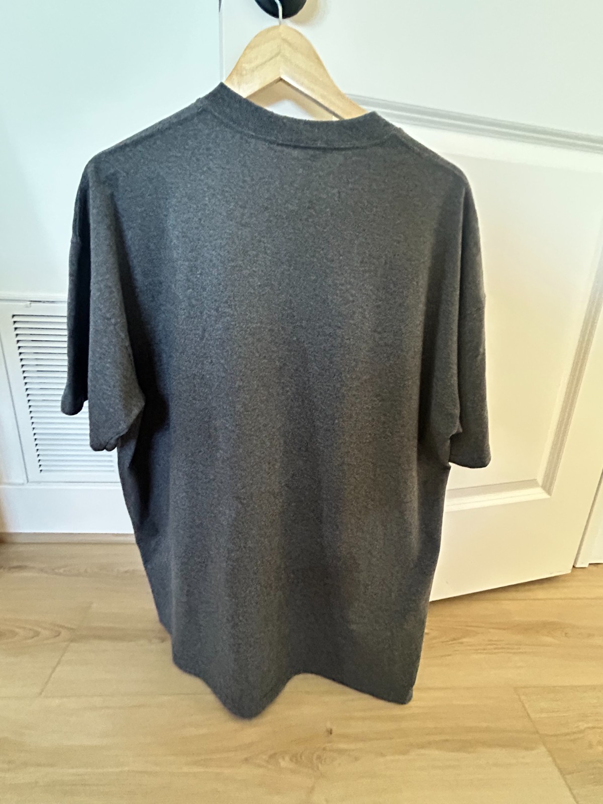 VTG 90’s Russell Athletic Pro Cotton Heavyweight Pocket Tee Blank Gray Men’s XL gallery