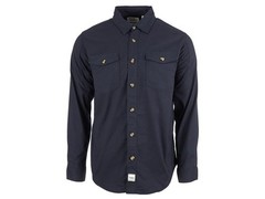 EDDIE BAUER MEN’S LICENSE TO WILL LONG SLEEVE SHIRT – SIZE: MEN M – BLACK