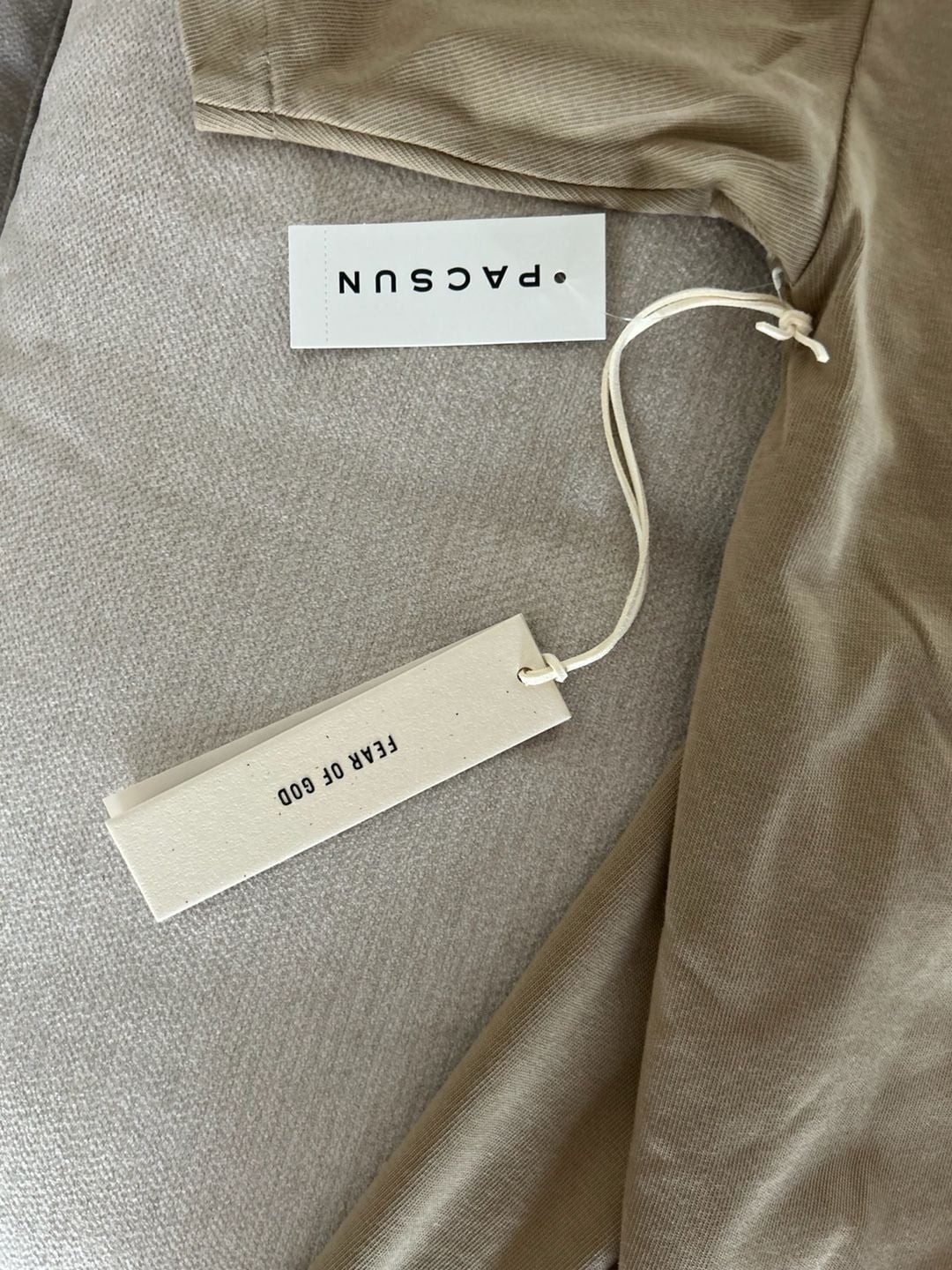 Fear of God Essentials Training '90s Short Sleeve T-Shirt in Faded Dune gallery