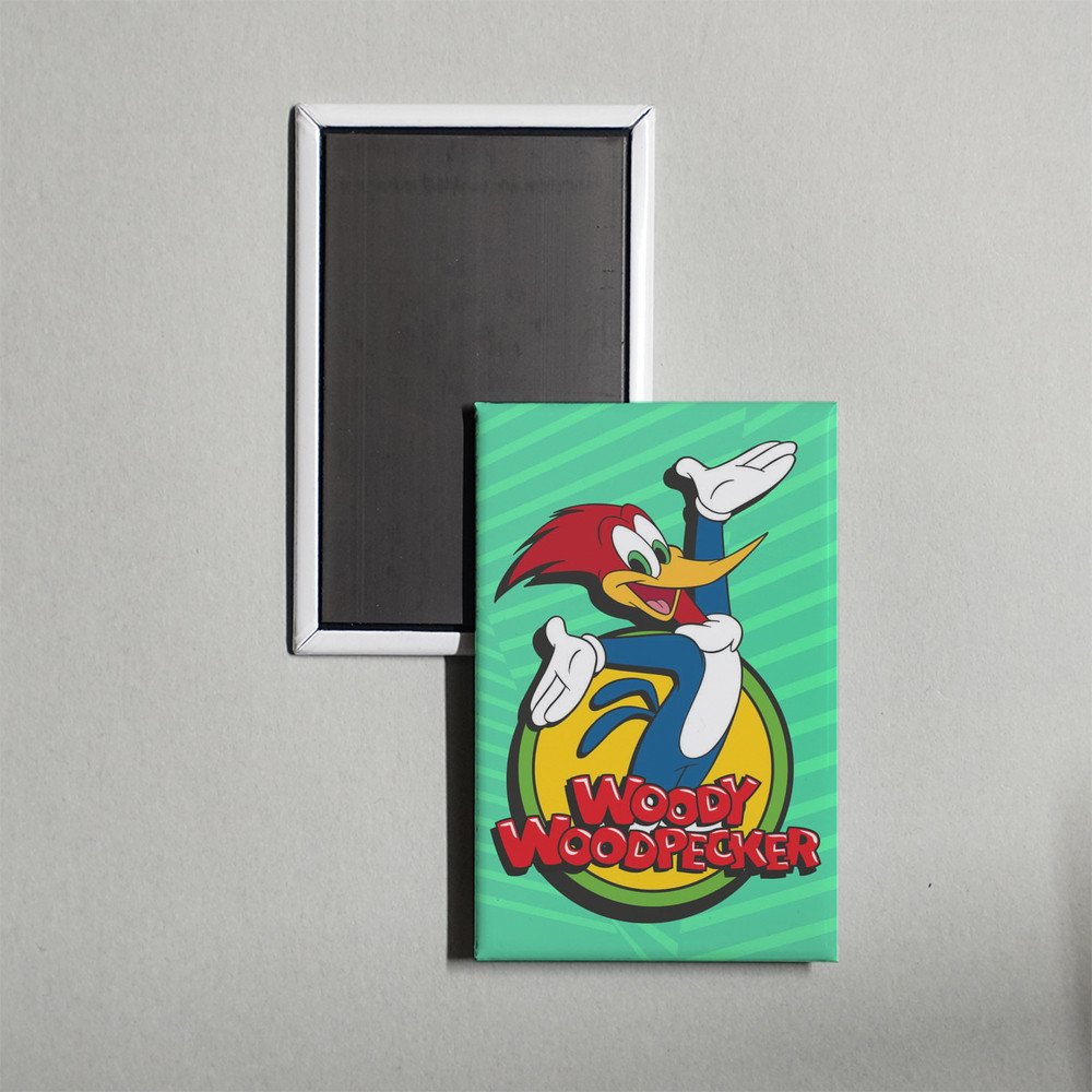 The New Woody Woodpecker Show Mini TV Show Poster Fridge Locker Magnet