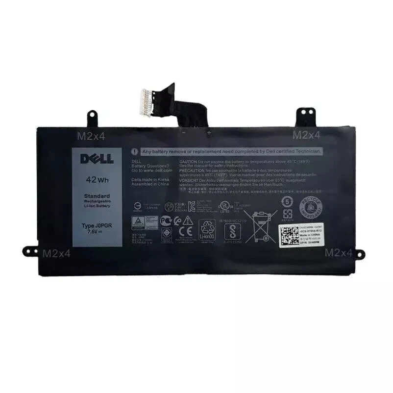 Genuine Dell J0PGR 42Wh Laptop Battery For Dell Latitude 5285/5290 2-in-1 Series