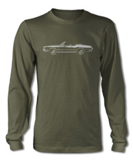 1972 Oldsmobile Cutlass Supreme Convertible Long Sleeves T-Shirt – 6 Colors