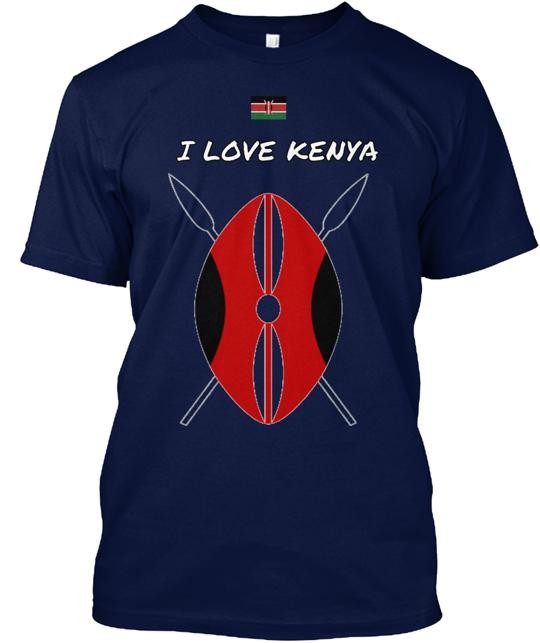 Love Kenya T-Shirt Made in the USA Size S to 5XL gallery