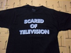 Medium- Scared Of Television Adam Levine Brand T- Shirt