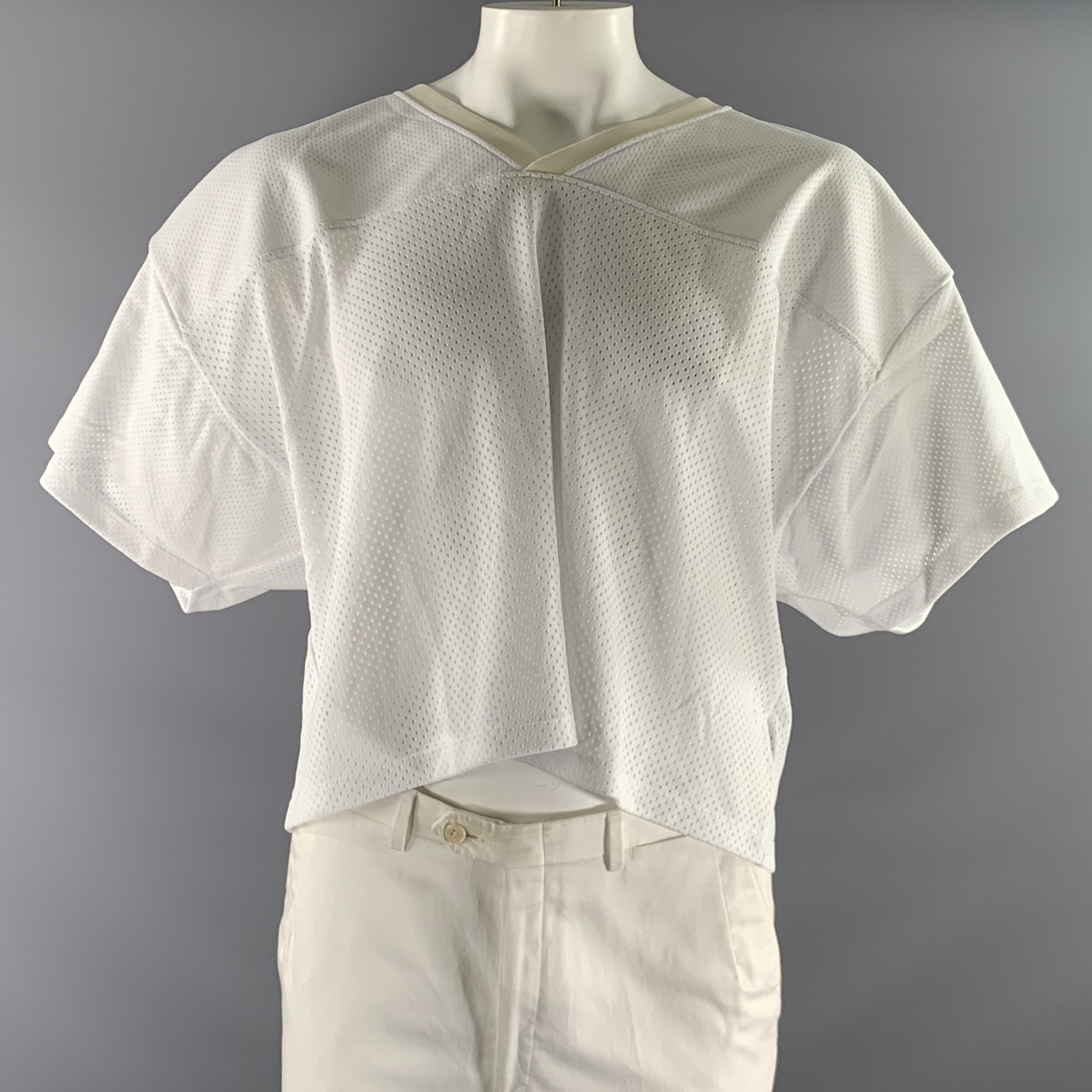 FEAR OF GOD Size S White Polyester Silk Jersey T-shirt gallery