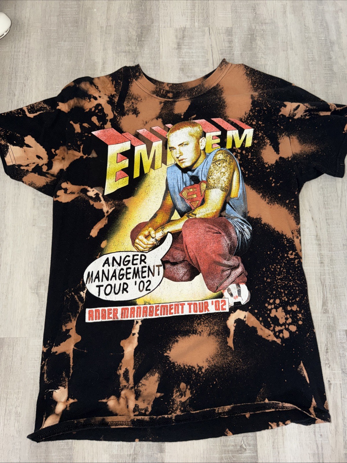 Eminem Anger Management Tour 2002 Shirt Adult Medium Graphic Rap Tee Reprint gallery