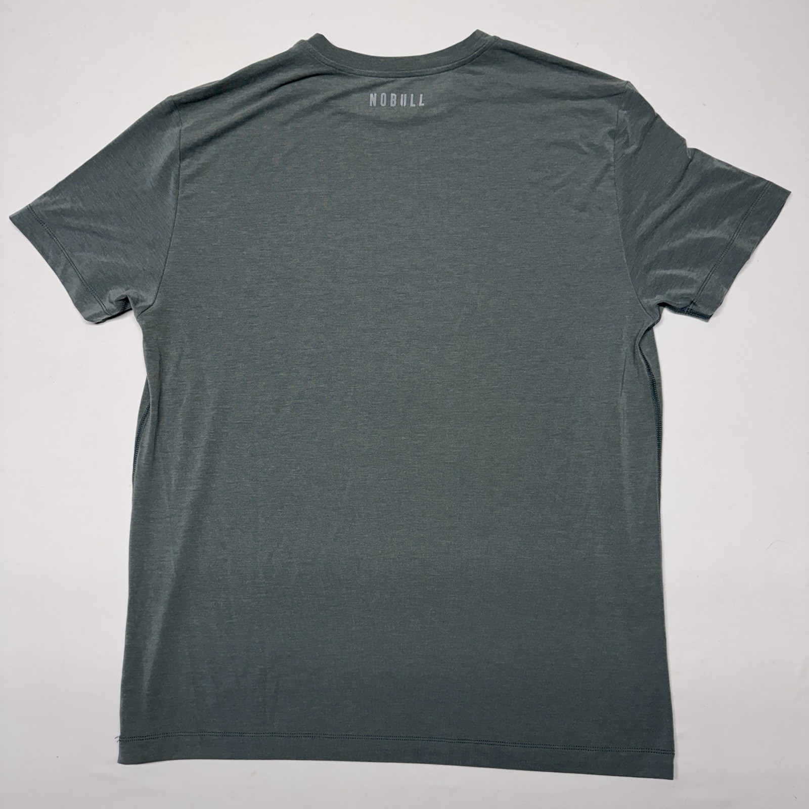 No Bull Shirt Mens XL Logo Crewneck Tee Athletic Stretch Green gallery