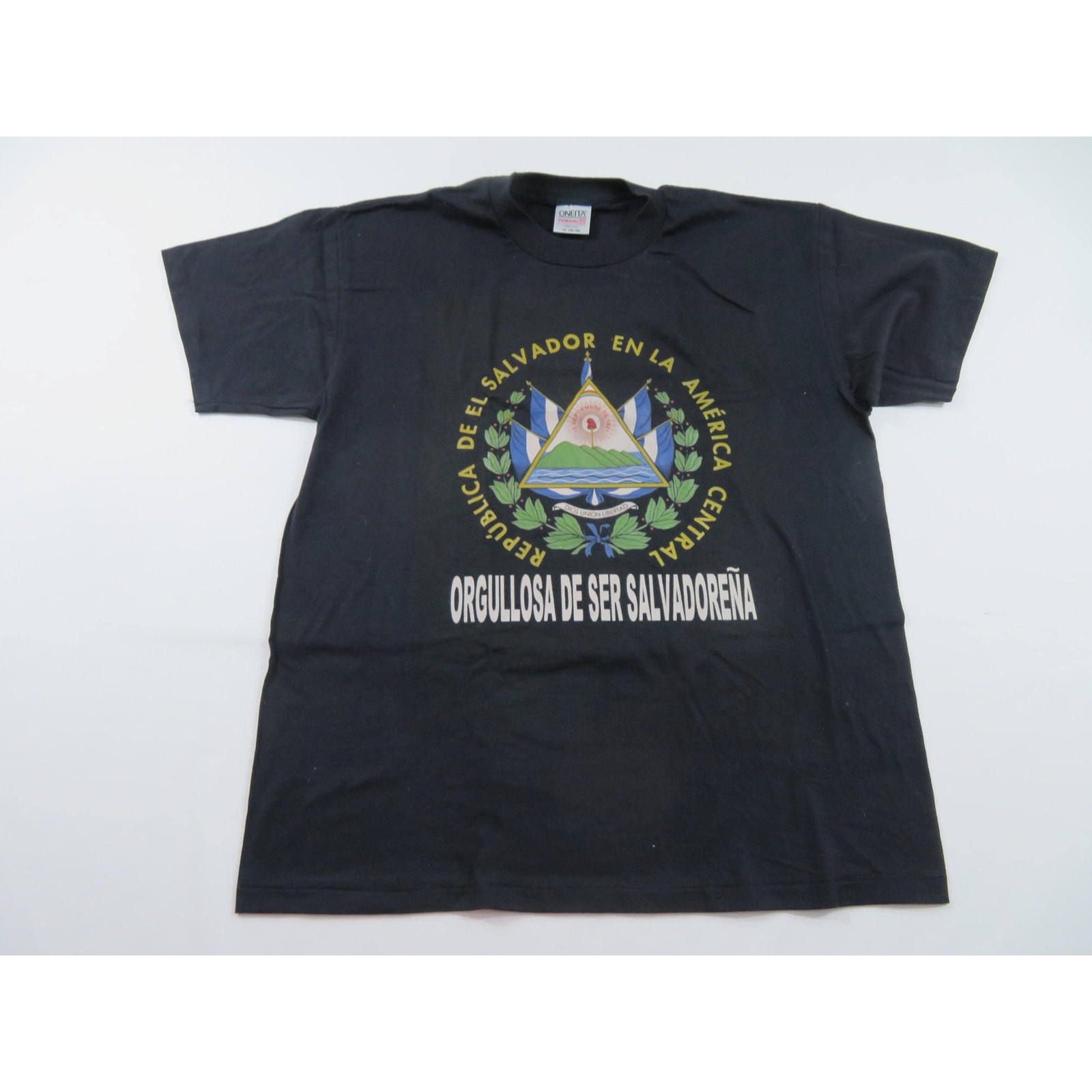 Republica De El Salvador Black T-shirt Sz 2XL 1990s gallery