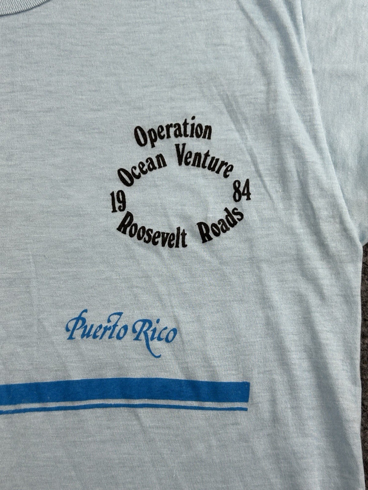 Vintage 1984 Operation Ocean Venture T-Shirt – Signal Artwear – Roosevelt Roads gallery