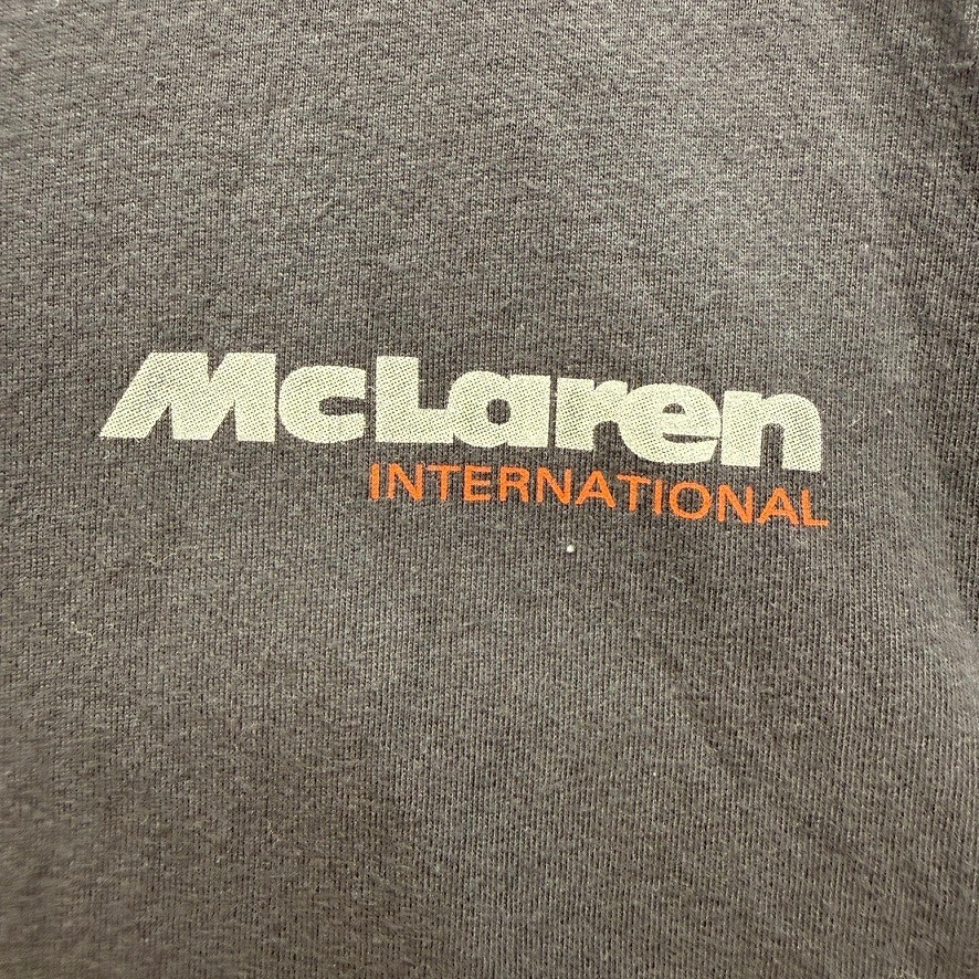 McLaren T-Shirt Formula 1 Racing Team MP4/2C Regular Fit XL Gray Back Graphic gallery