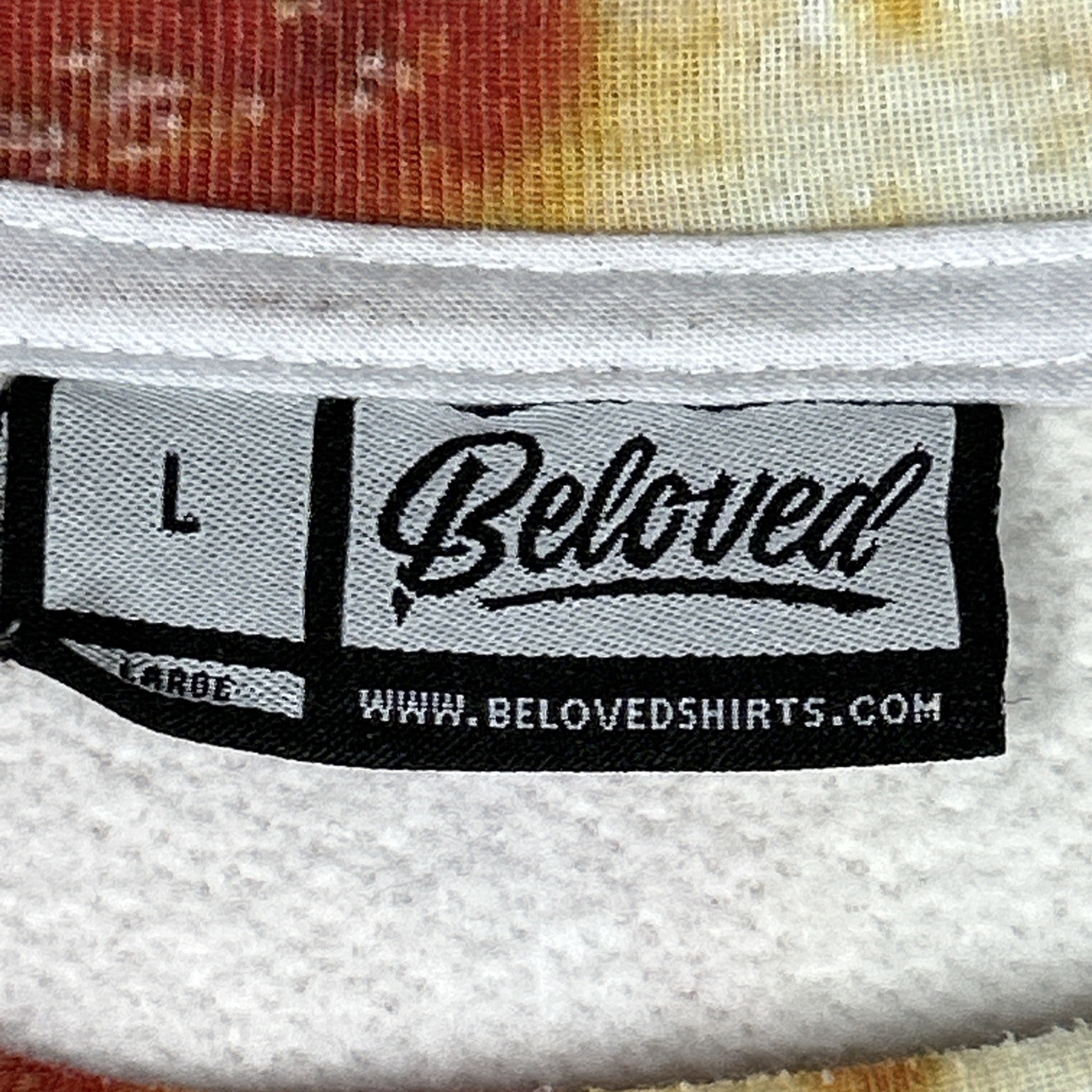 Beloved Pizza Print Long Sleeve Shirt Men’s L Funny Food Shirt New gallery