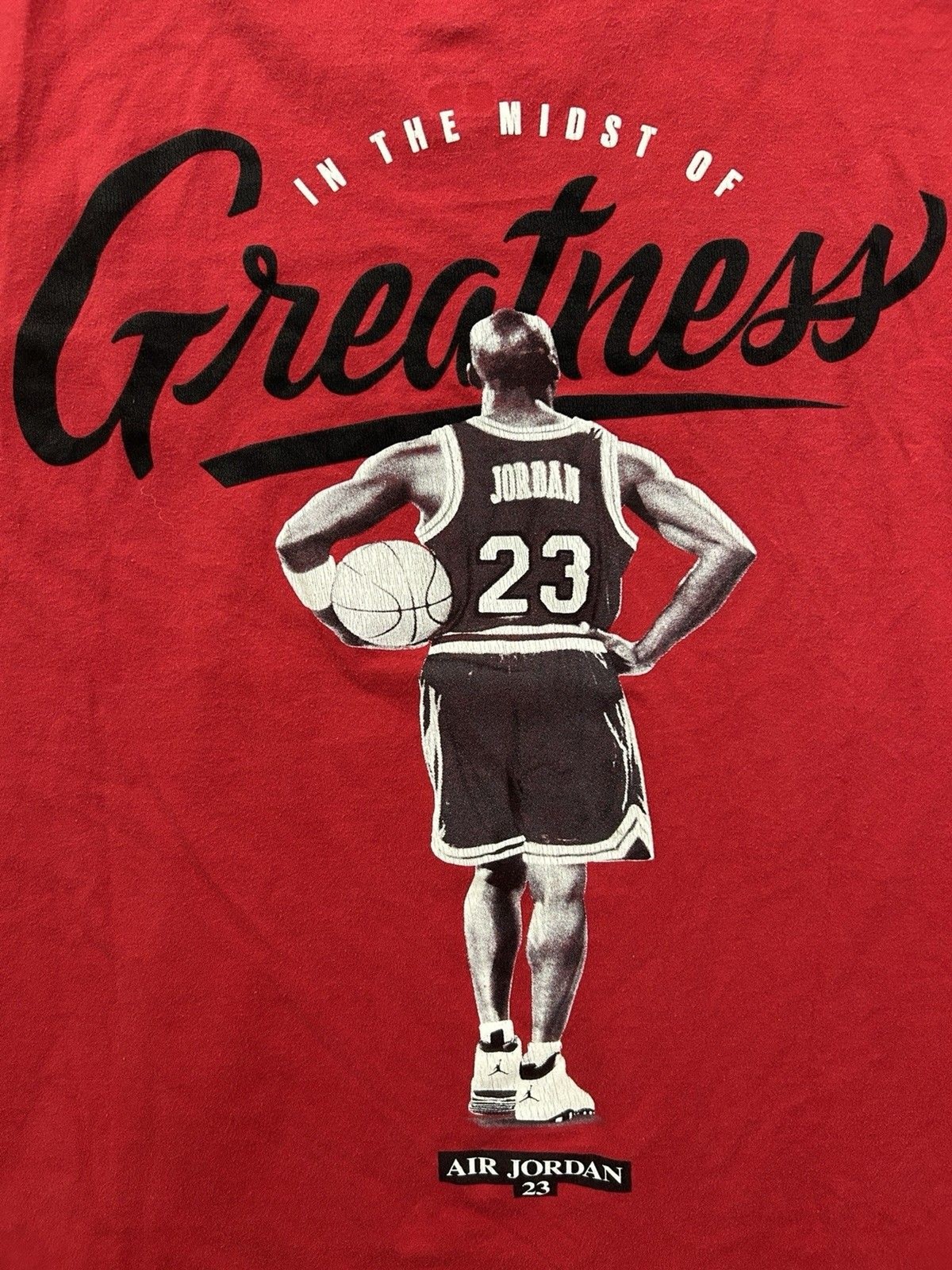 Nike Jordan Mens T Shirt Lot 4 Pack Michael Jordan 23 Fear Of Heights Graphic L gallery