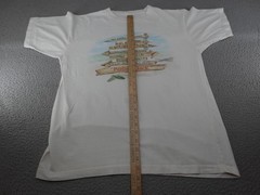 Panama Jack Shirt Mens Small White Graphic Beach Sign Relax Chill Out Surf Tee