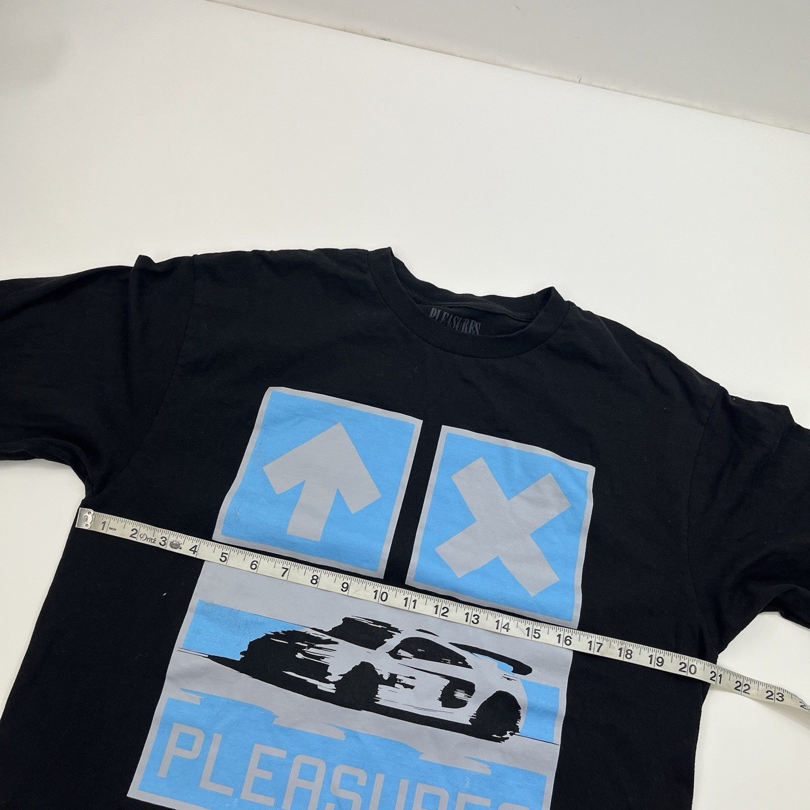 Pleasures Now Drive Black Long Sleeve T Shirt Size Lace Streetwear Race Car gallery