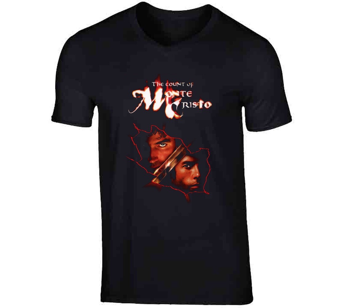 The Count Of Monte Cristo Retro Movie T Shirt gallery