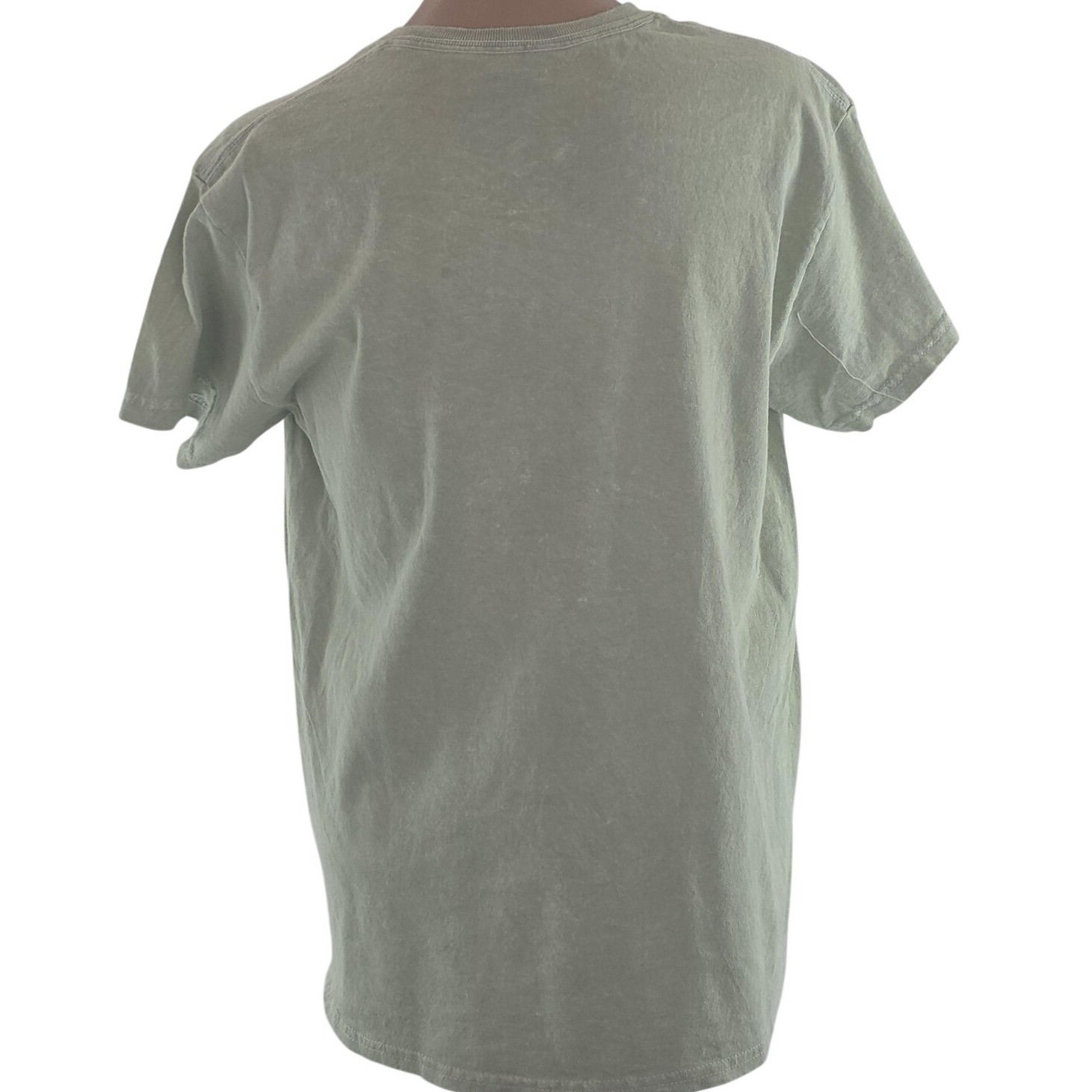 Nirvana Smiley Face T Shirt Green Pink Grunge Rock Band Merch Size M Casual Y2K gallery