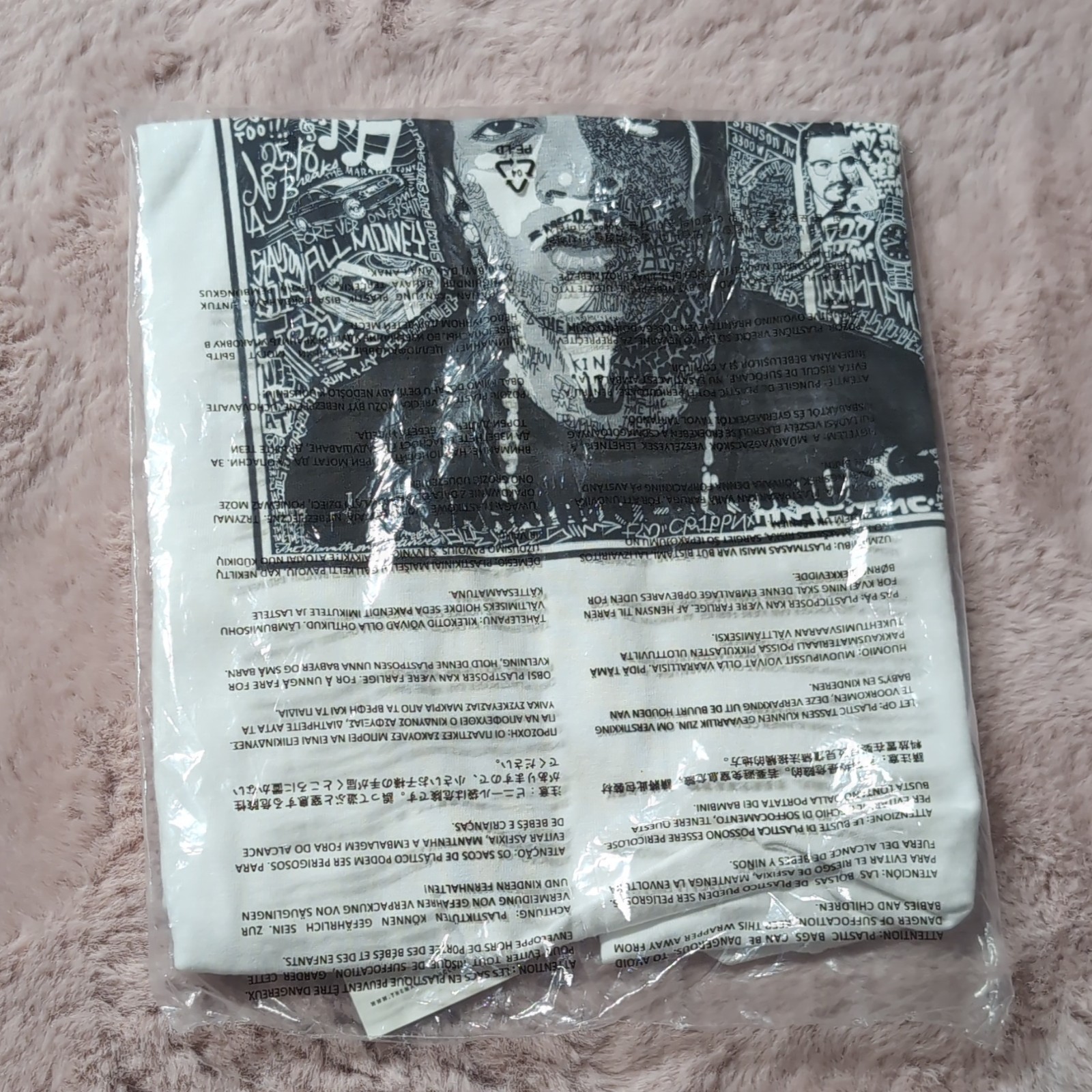 The Marathon Clothing Nipsey Hussle Graphic Tee White Crenshaw Mens Small NWT gallery