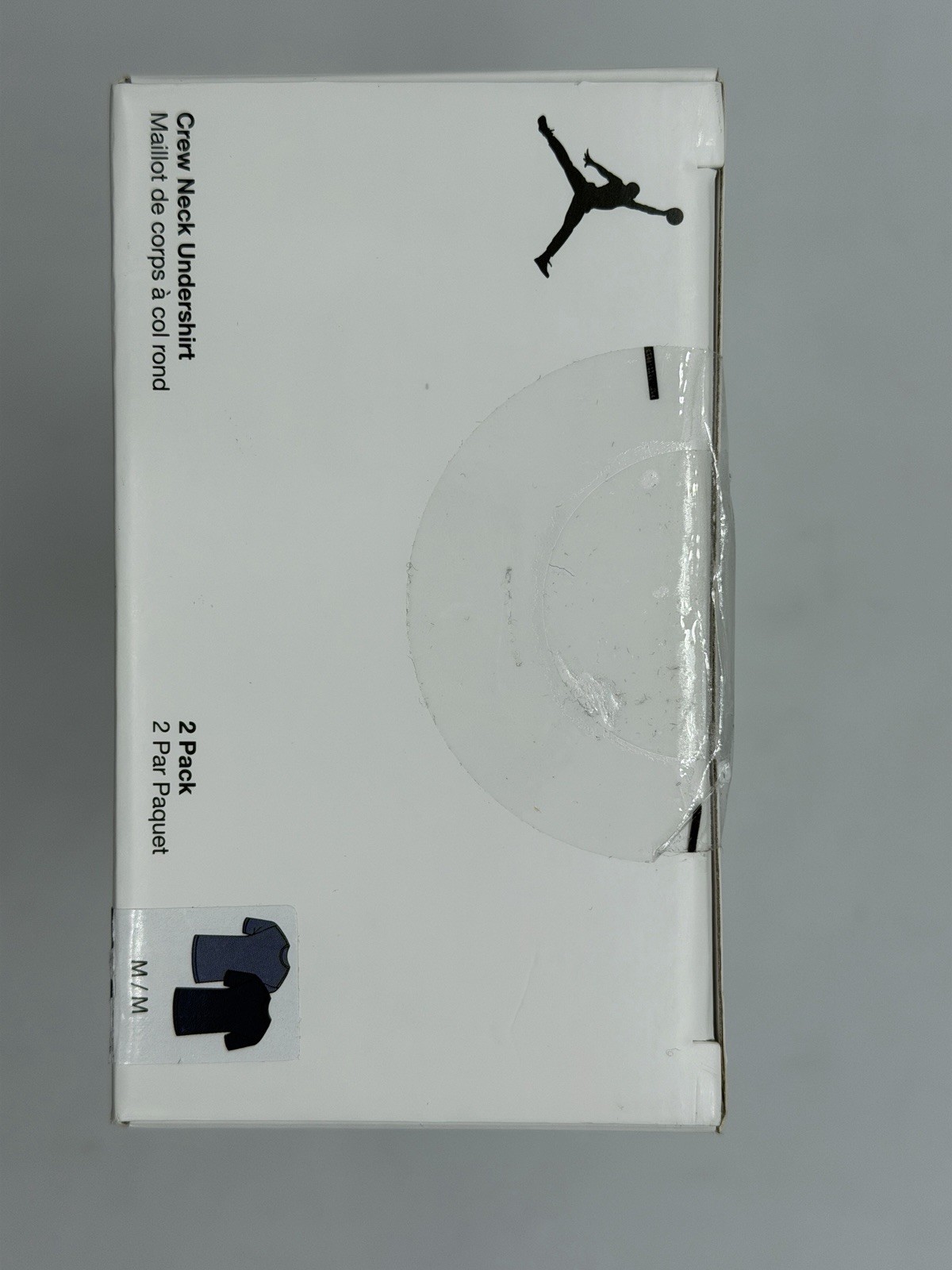 NEW 2 PACK NIKE JORDAN FLIGHT MENS COTTON STRETCH CREW NECK UNDERSHIRT MEDIUM BL gallery