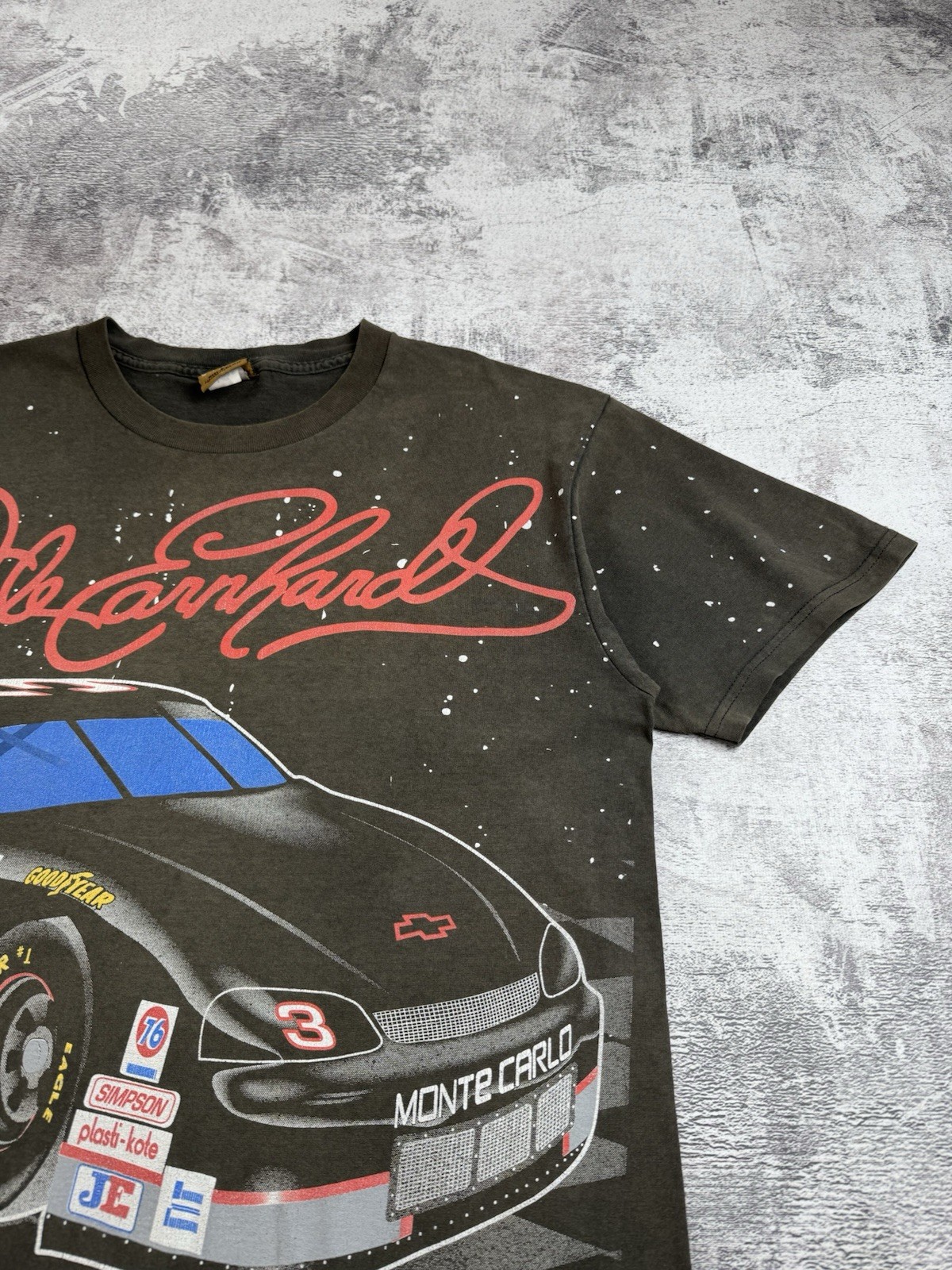 Vintage Dale Earnhardt Racing The Intimidator Monte Carlo Formula 1 T Shirt Tee gallery