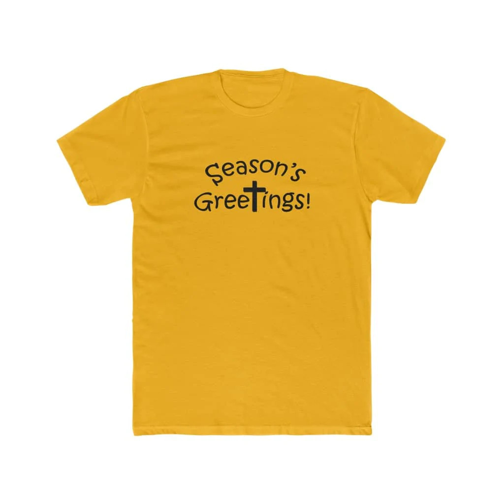 Next Level 3600 Men's Cotton Crew Tee "Season's Greetings" gallery