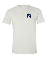 NY Yankees Left Chest Graphic Logo, TEES, New York Baseball Unisex. All Sizes!!