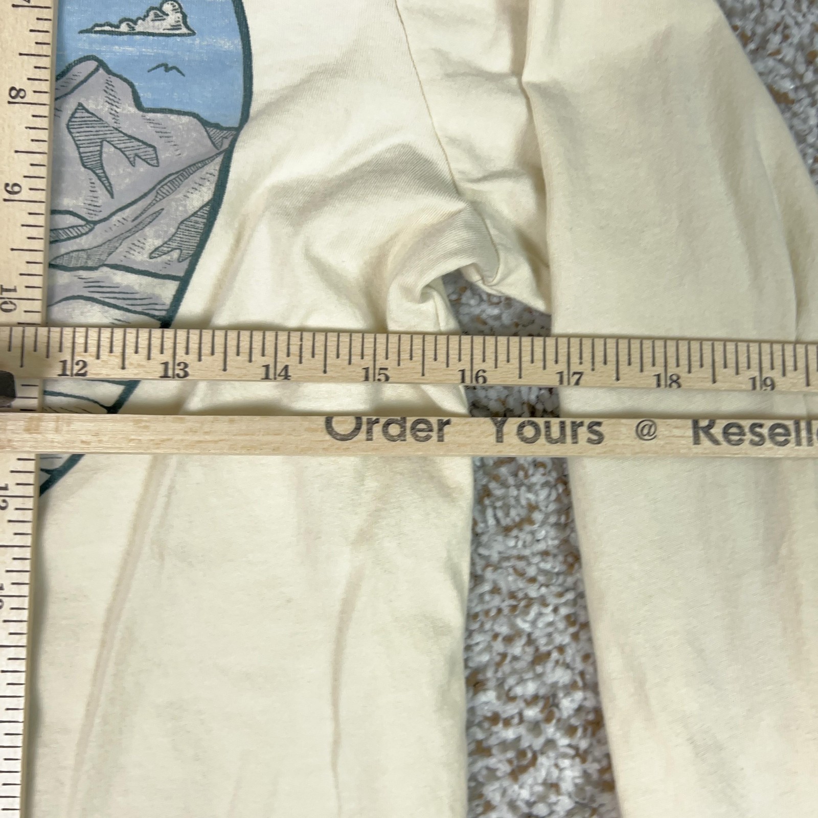 Prana Shirt Mens 2XS Beige Long Sleeve Graphic Tee Nature Hiking Outdoors Casual gallery