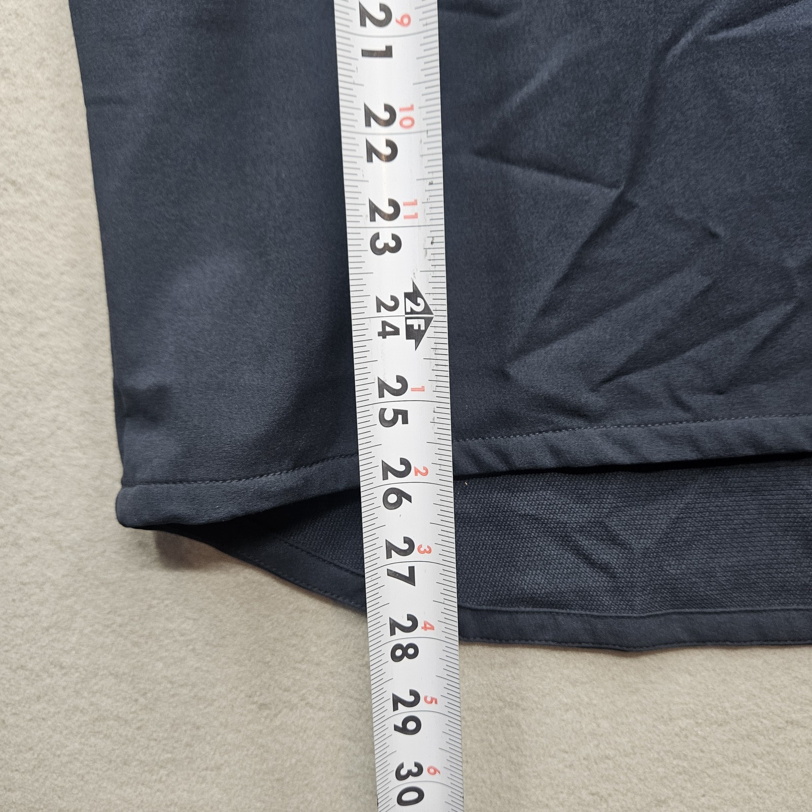Cabela's Men's Size Large Navy Blue Long Sleeve 1/4 Zip Pullover Jacket gallery