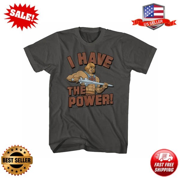 Masters Of The Universe 80's Cartoon He-Man I Have The Power Men's T Shirt gallery