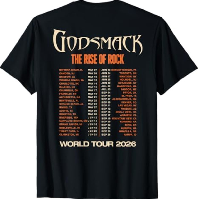 Godsmack The Rise of Rock ITIN T-Shirt gallery