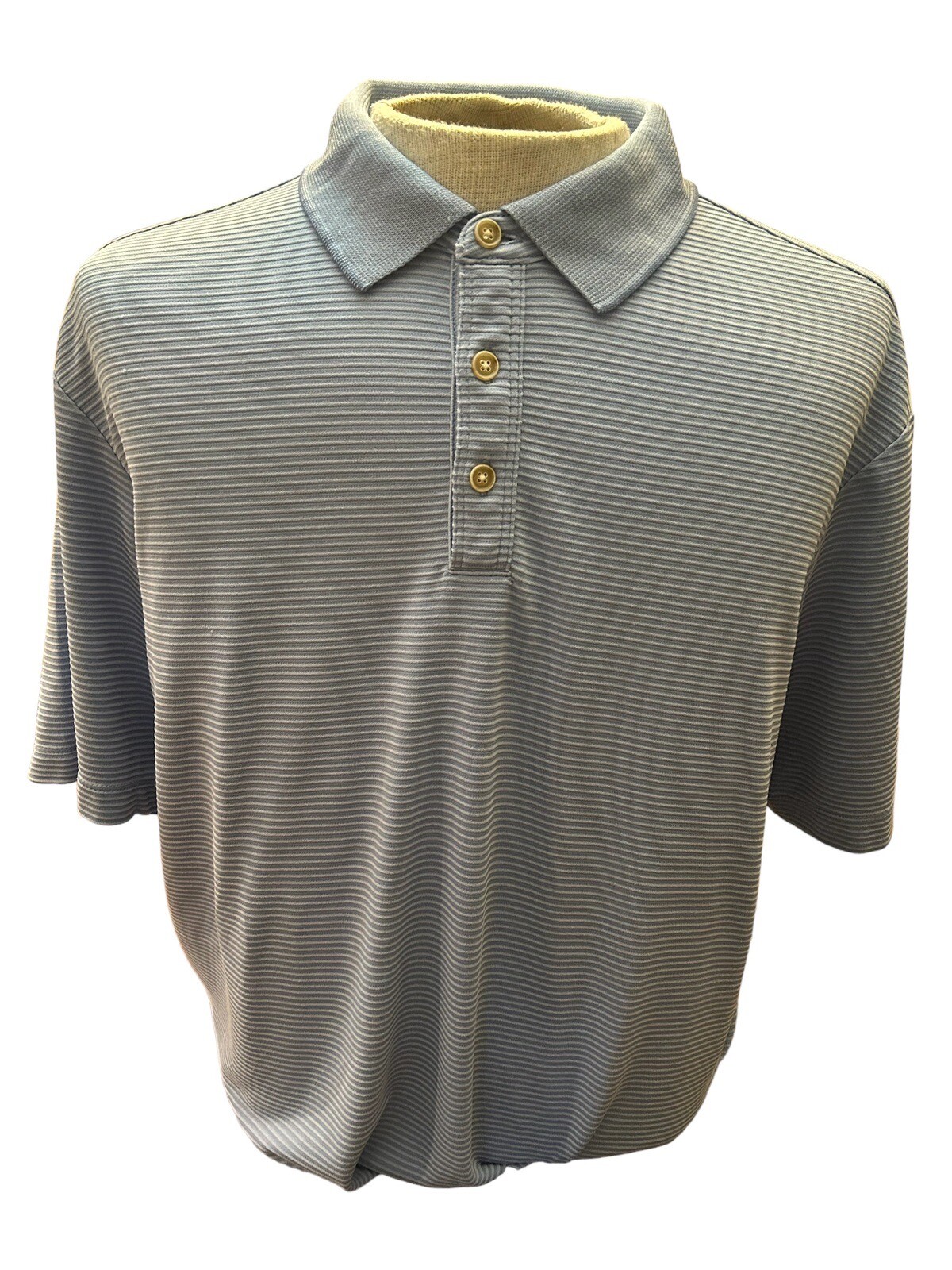 Tommy Bahama Men's Polo Shirt Size L, Blue, Short Sleeve gallery