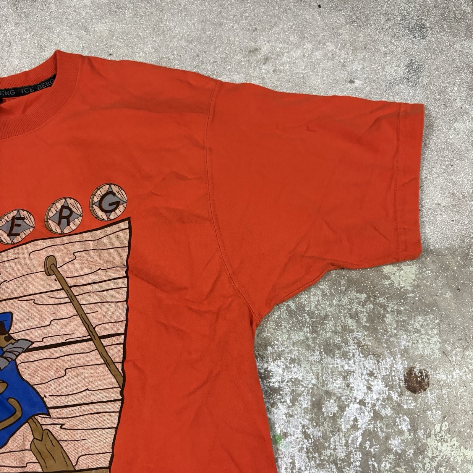 Vintage Iceberg Scooby Doo T Shirt Men’s Size XL Orange Hip Hop Retro 90’s Italy gallery