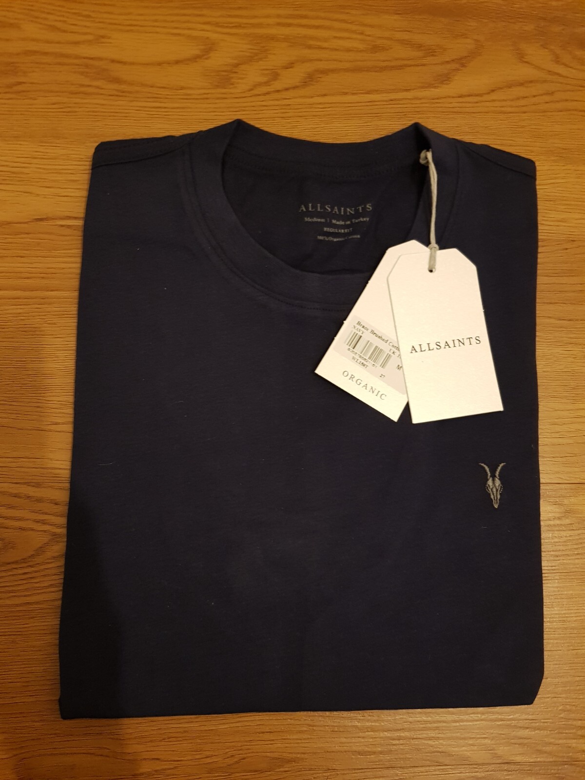 All Saints Oversized Organic Cotton Crew T-Shirt gallery