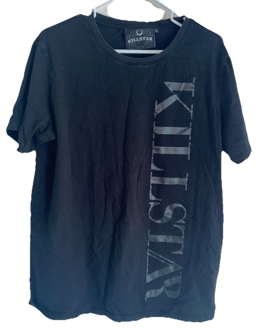 Killstar Men’s T Shirt Sz M Black Logo Goth Rave Punk Witchy Wiccan