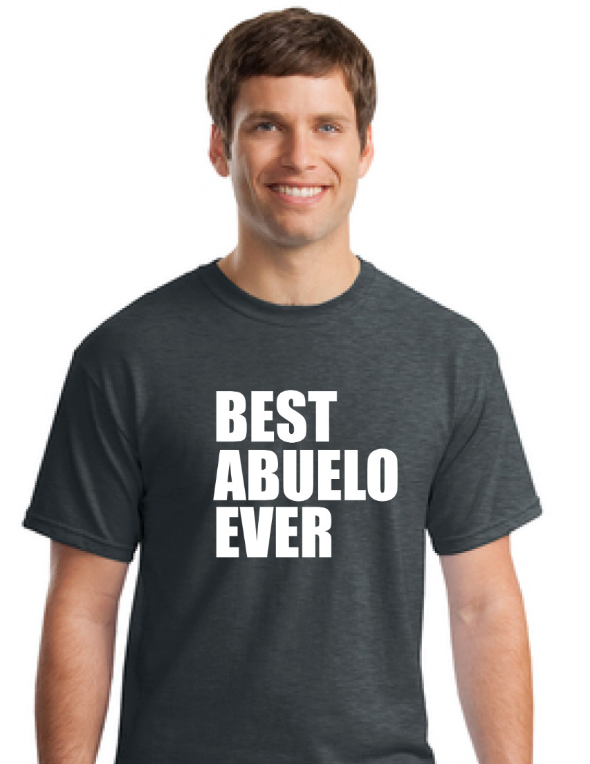 T-Shirt gift grandpa-Best abuelo ever shirt-Father's Day gift-Christmas shirt gallery