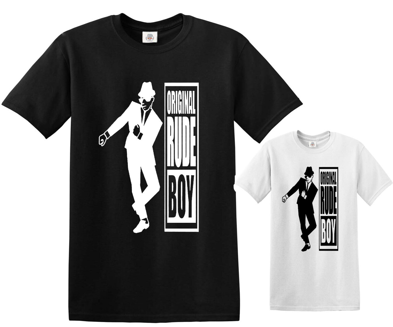 ORIGINAL RUDE BOY T-Shirt 2 Tone The Specials Original Two Tone 2 Tone Records gallery