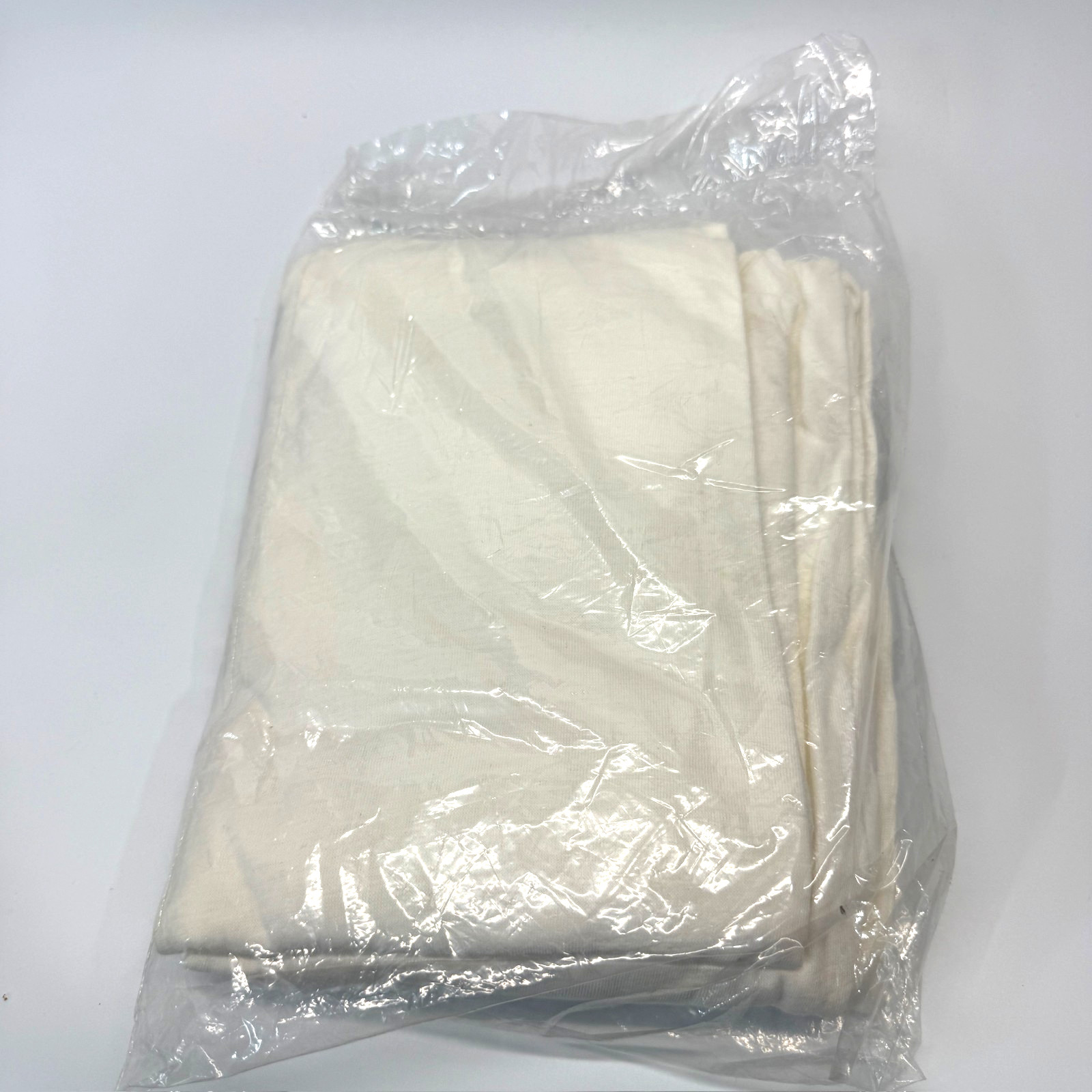 Vintage Military Undershirts 1/4 Sleeve White Cotton Medium DSA-100-2089 3 Pack gallery