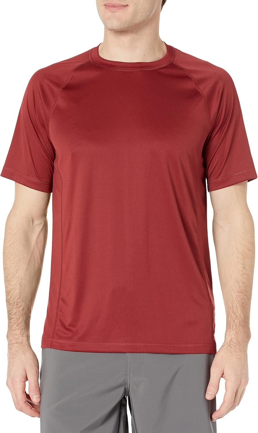 Quick-Dry UPF 50 Swim Tee for Men Slim Fit Short Sleeve Rash Guard Shirt gallery