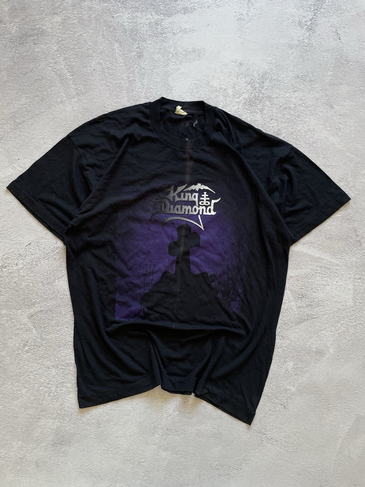 Vintage 1996 King Diamond Graveyard T-Shirt Size L Single Stich Screen Star 90’s gallery