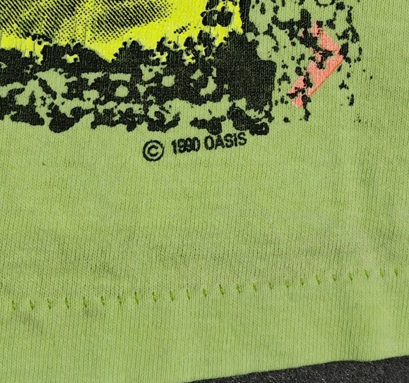 Vintage 1990 Body Ragz Volleyball Tank Top Neon Green Sz Med Oasis Zoo Crew Rare gallery