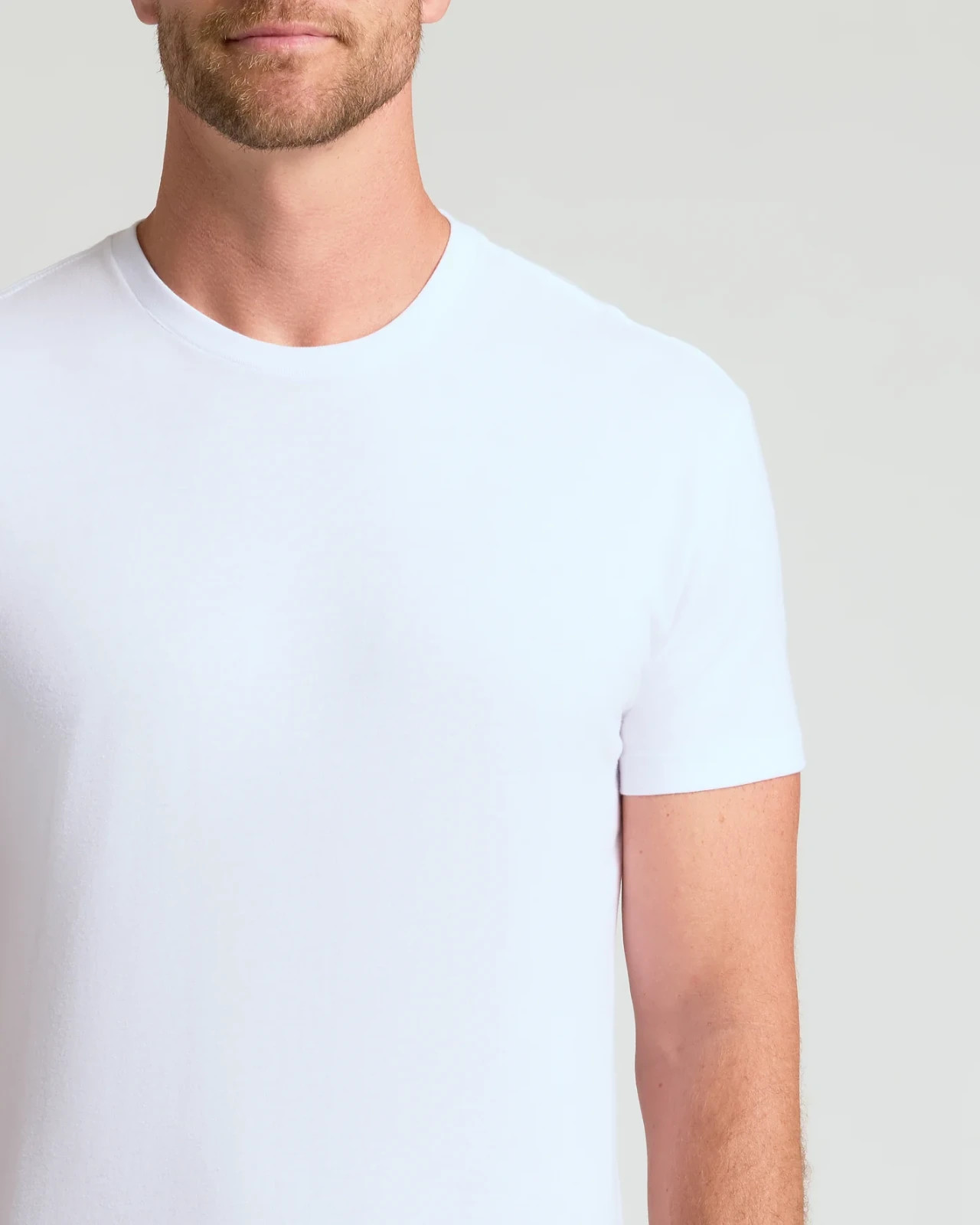 True Classic Crew Neck (White) Large gallery